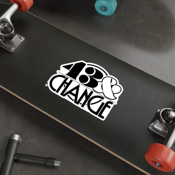 43 & Change Black Letter Logo Sticker - Image 11